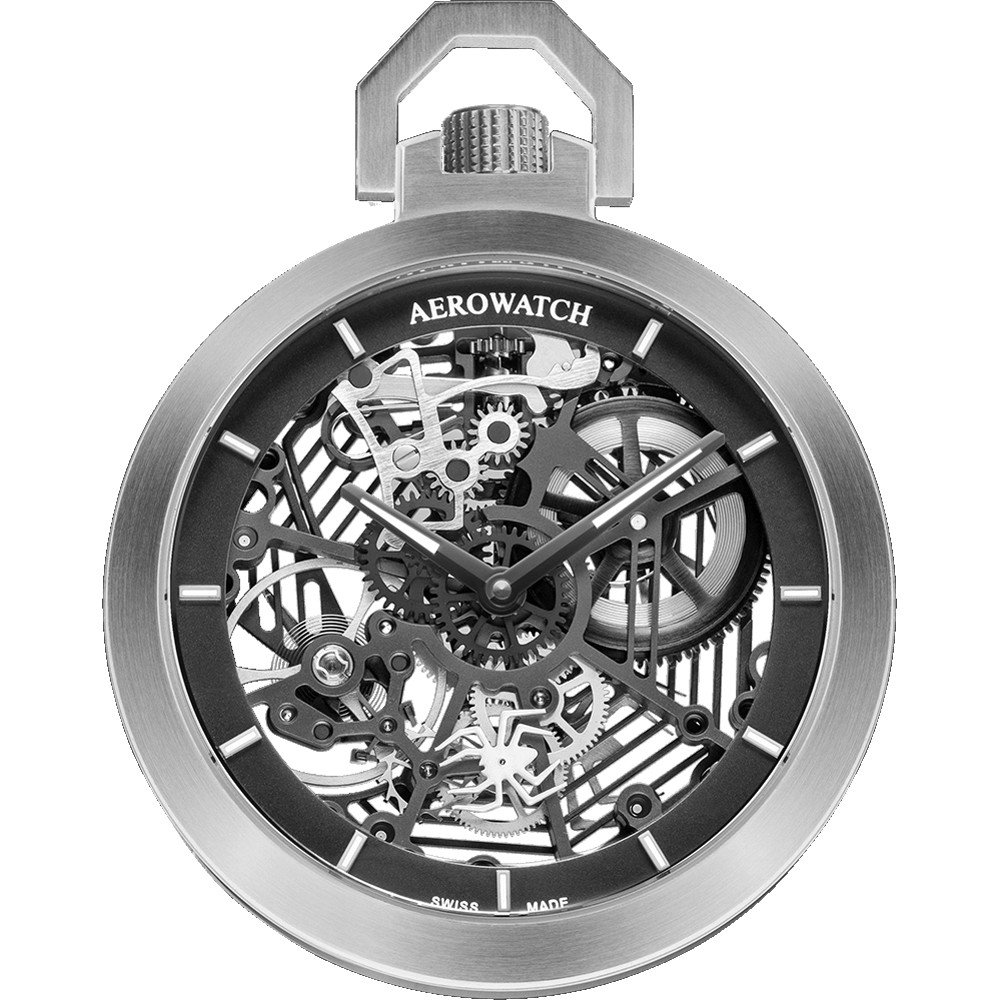 Montres de poche Aerowatch Pocket watches 50829-AA02-SQ Lépines