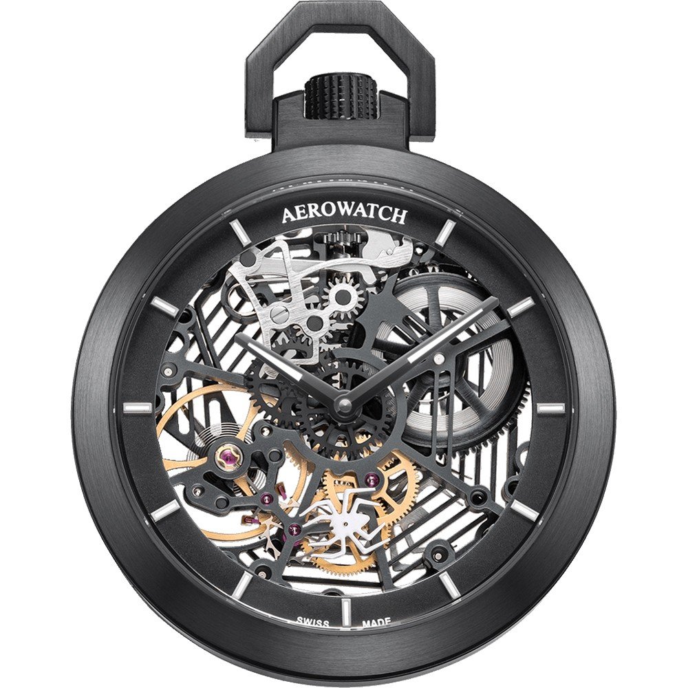 Montres de poche Aerowatch Pocket watches 50829-NO02-SQ Lépines