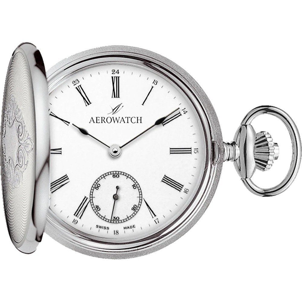 Montres de poche Aerowatch Pocket watches 55645-AG01 Savonnettes