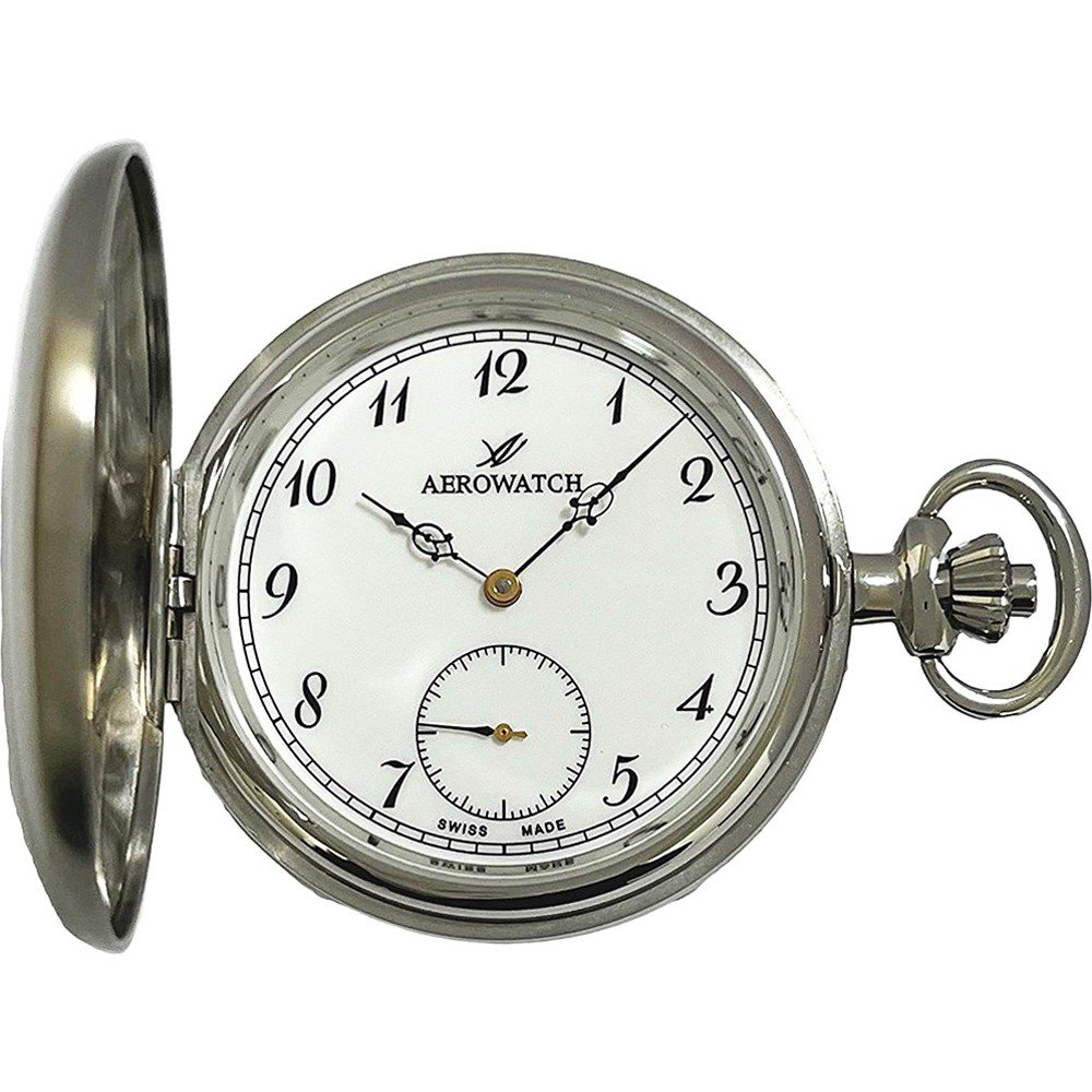 Montres de poche Aerowatch Pocket watches 55831-AA03 Savonnettes