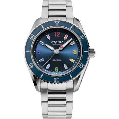 Montre Alpina AL-235NRB3C6B Comtesse Sport