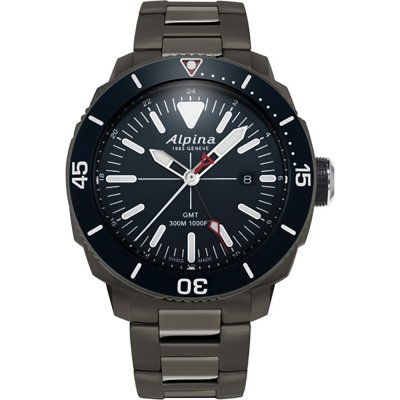 Montre Alpina AL-247LNN4TV6B Seastrong diver GMT