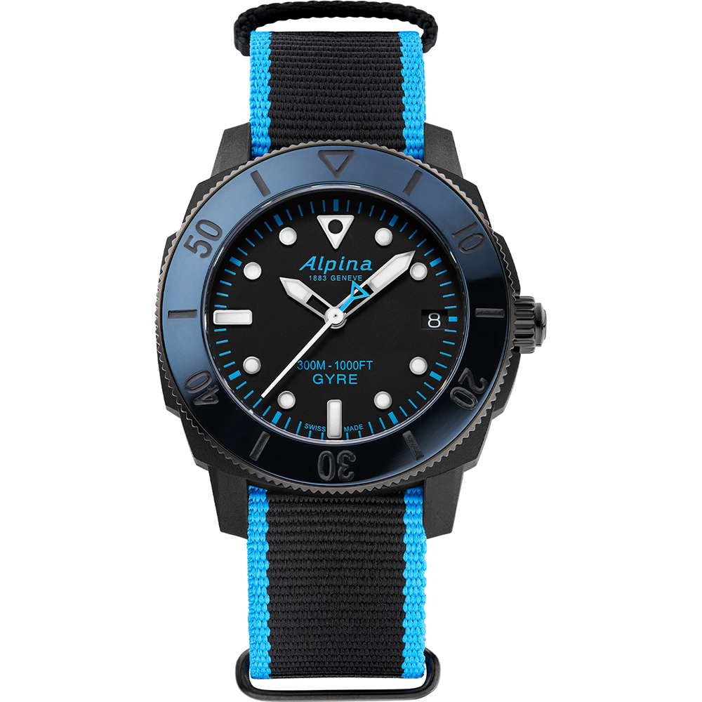 Montre Alpina AL-525LBN3VG6 Seastrong