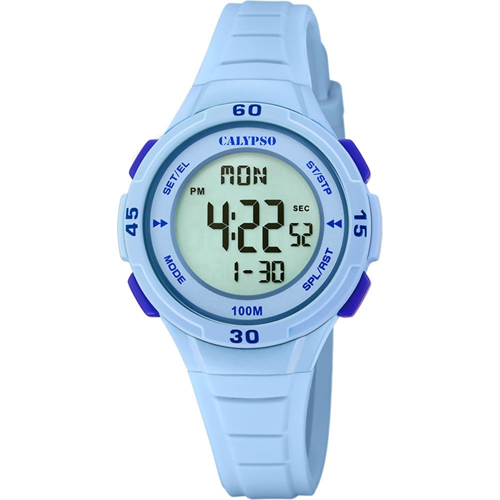 Montre calypso online bleu