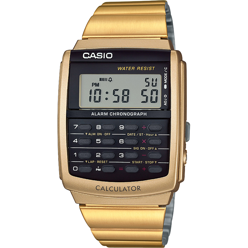 Montre Casio Vintage CA-506G-9AEF Databank