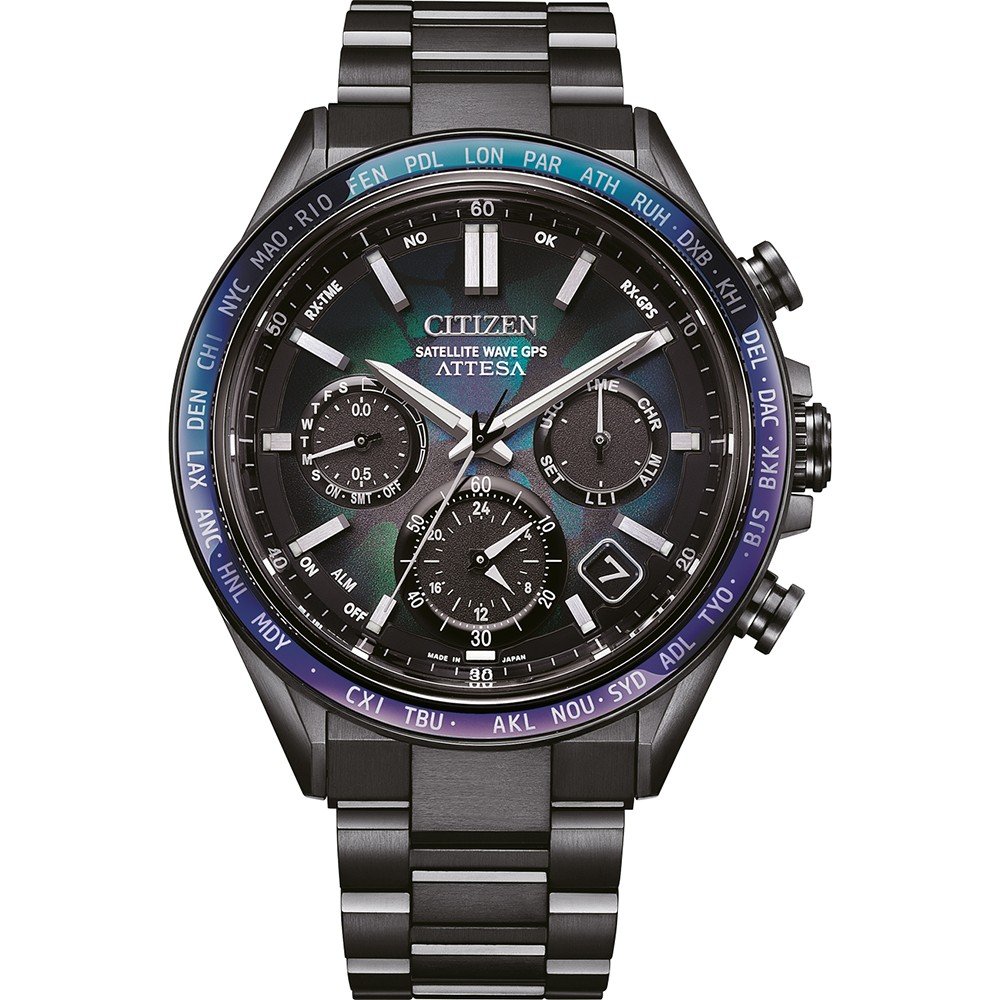 Montre Citizen Super Titanium CC4057-60E Attesa Satellite Wave GPS