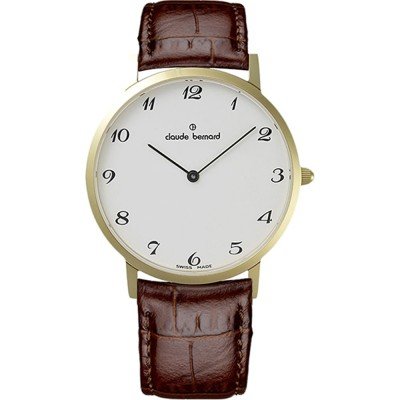 Montre Claude Bernard 20202-37J-BB Slim Line