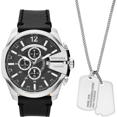 montre Diesel XL DZ4559 Mega Chief Gift Set