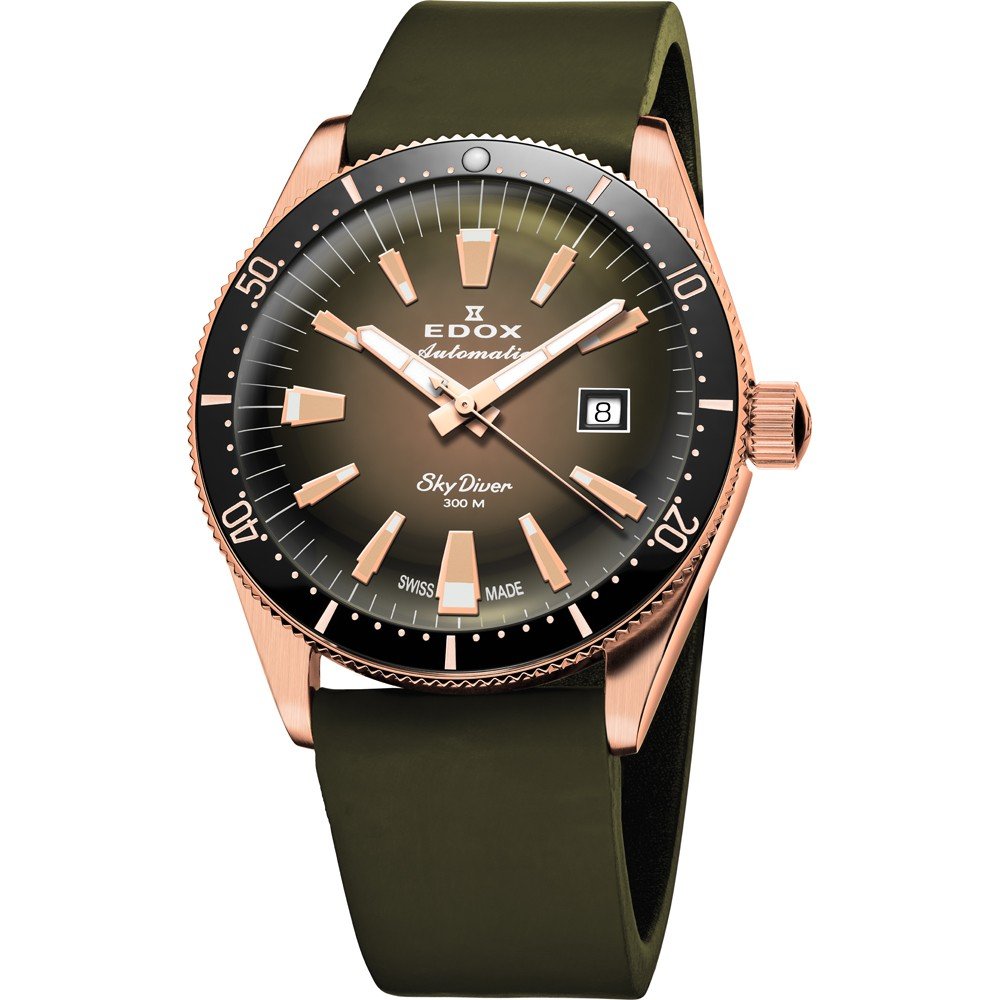 Montre Edox 80131-37RNC-VDBEI Skydiver