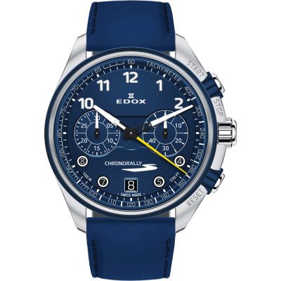 Montre Edox Chronorally 09503-3BUCBU-BUBG Chronorally-S