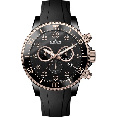 Montre Edox Chronorally 10227-37RCA-NBR Chronorally-S