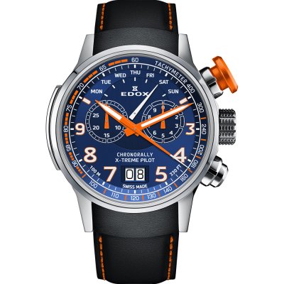 Montre Edox Chronorally 38001-TINO-BUO3 Chronorally X-Treme