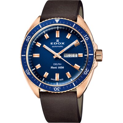 Montre Edox 88004-BRZBU-BUI Delfin