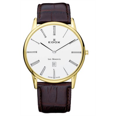 Montre Edox 26023-37J-BR Les Bémonts