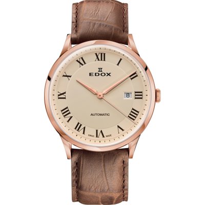 Montre Edox Les Vauberts 80106-37RC-BER