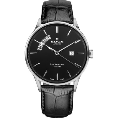 Montre Edox Les Vauberts 83010-3N-NIN