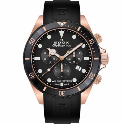 montre Edox Skydiver 10238-37RNNCA-NI