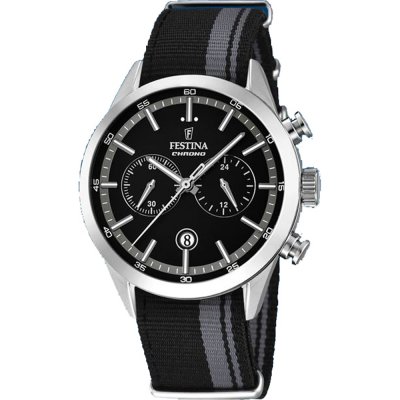 Montre Festina F16827/3 Timeless Chronograph