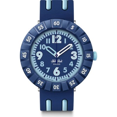 Montre Flik Flak 7+ Power Time FCSP094 Blue 4 U