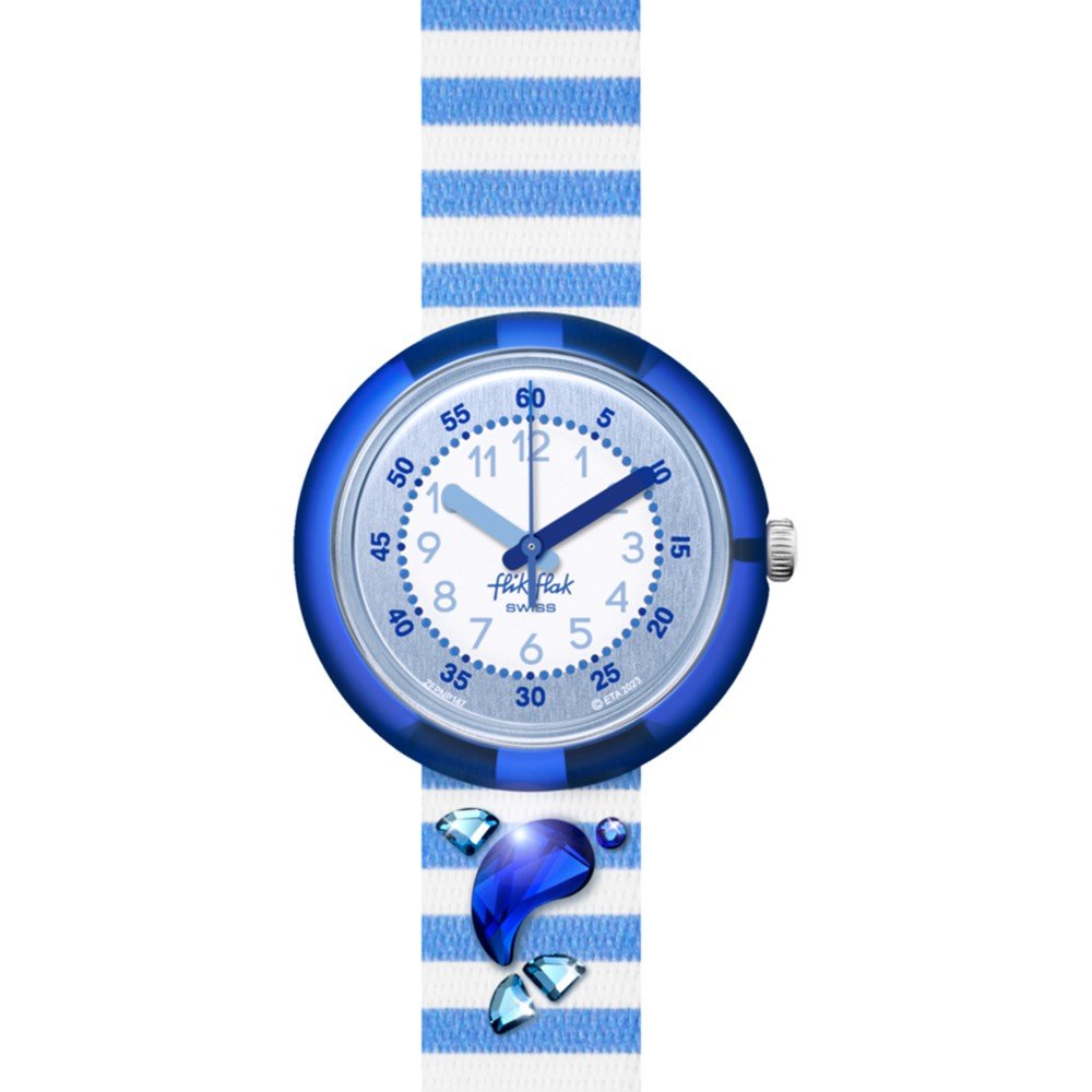 Montre Flik Flak 5+ Power Time FPNP147 Shining Dolphin