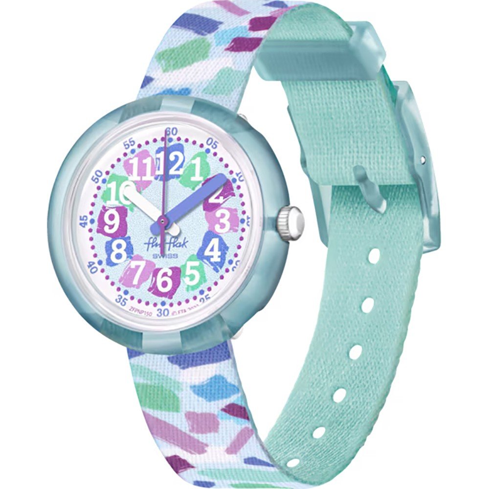 Montre Flik Flak 5+ Power Time FPNP150 Confetti Chaos