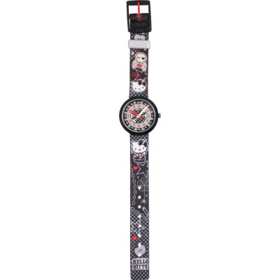 Montre Flik Flak FLN059 Hello Kitty Gothic