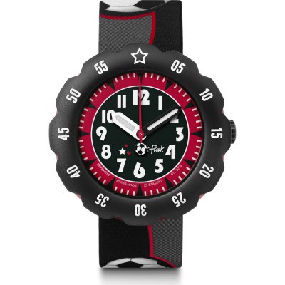 Montre Flik Flak 5+ Power Time FPSP010 Soccer Star