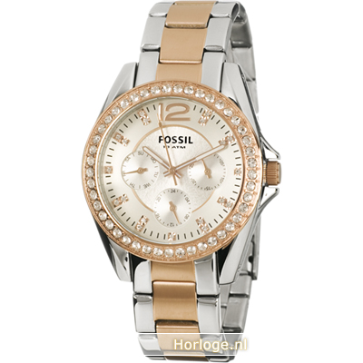 Fossil Watch Time 3 hands Riley ES2787