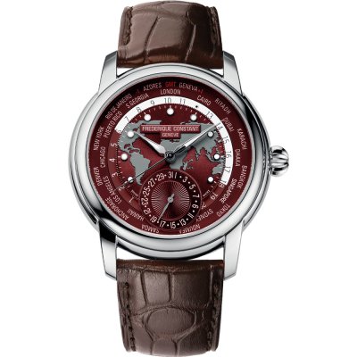 Montre Frederique Constant FC-718BRGWM4H6 Manufacture Worldtimer