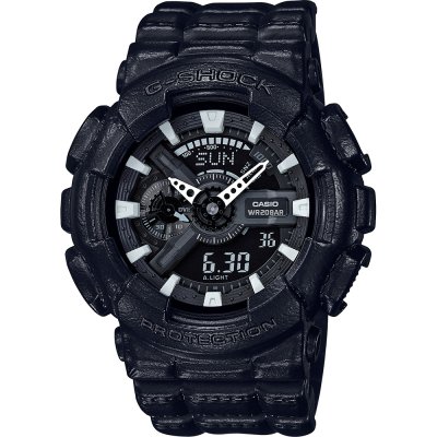 Montre G-Shock Classic Style GA-110BT-1AER Black Out Texture