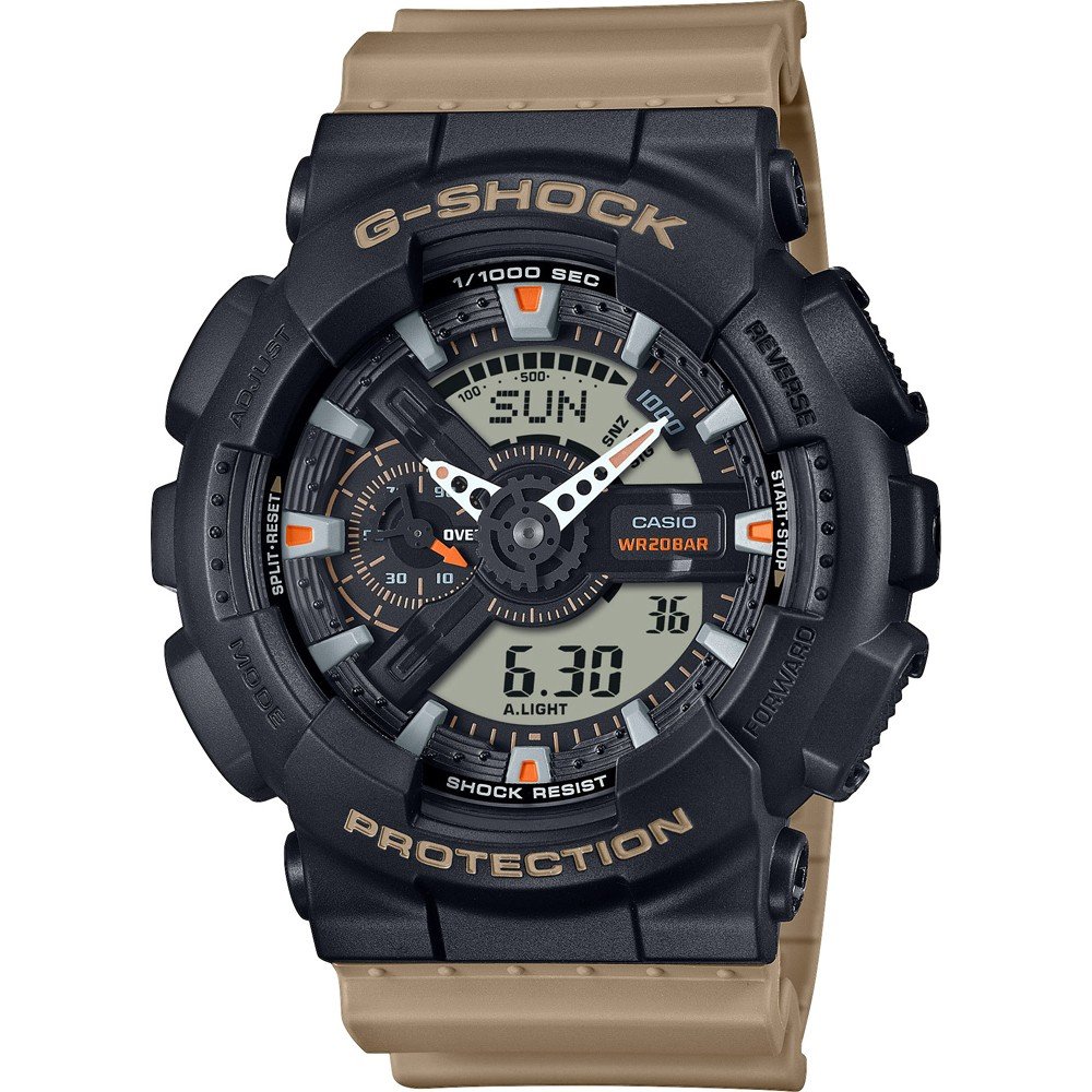 Montre G-Shock Classic Style GA-110TU-1A5ER Two Tone Utility Colours