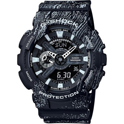 Montre G-Shock Classic Style GA-110TX-1A Texture Scratch