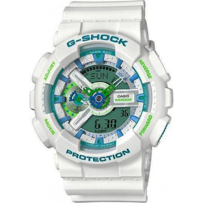 Montre G-Shock Classic Style GA-110WG-7A White & Green