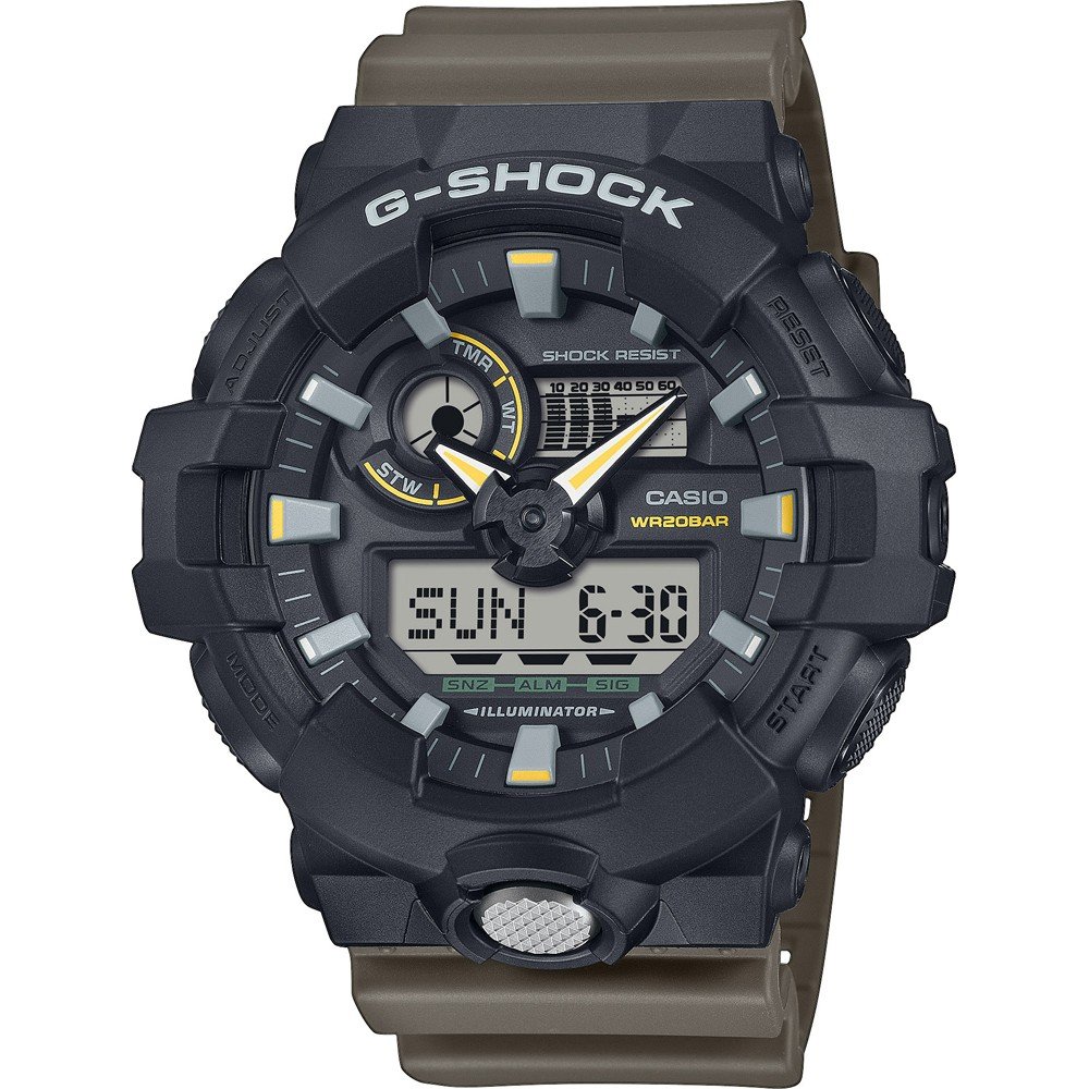 Montre G-Shock Classic Style GA-710TU-1A3ER Two Tone Utility Colours