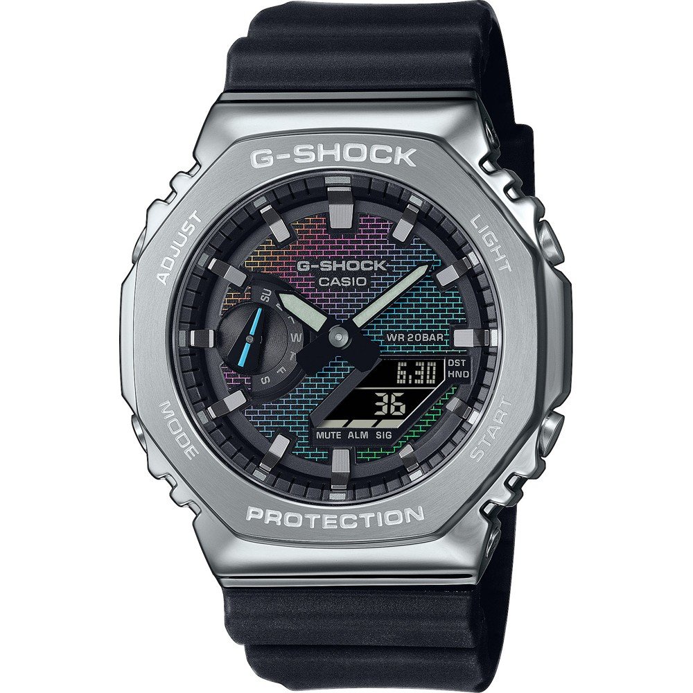 Montre G-Shock G-Metal GM-2100RW-1AER Rainbow Brick Wall