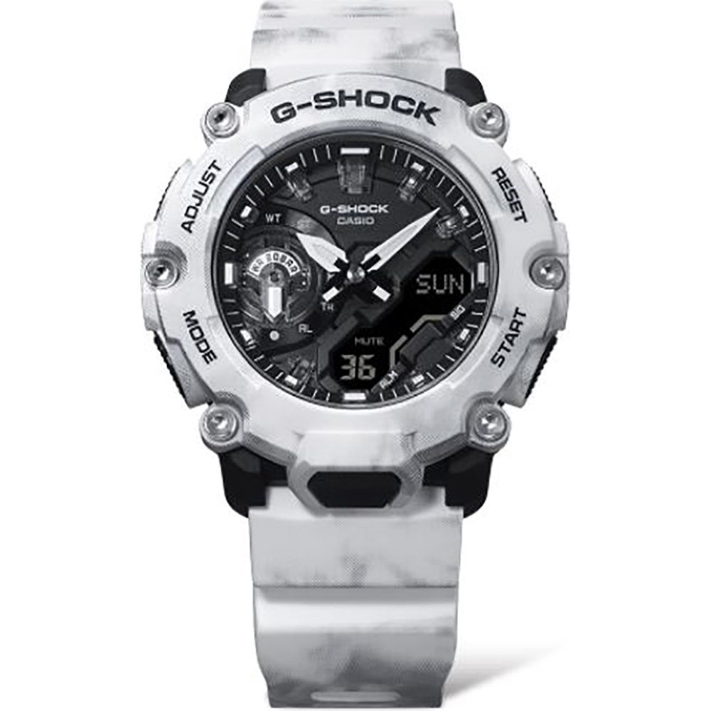 Montre G-Shock GA-2200GC-7AER Grunge Snow Camouflage