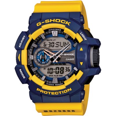 Montre G-Shock Classic Style GA-400-9B Rotary Switch