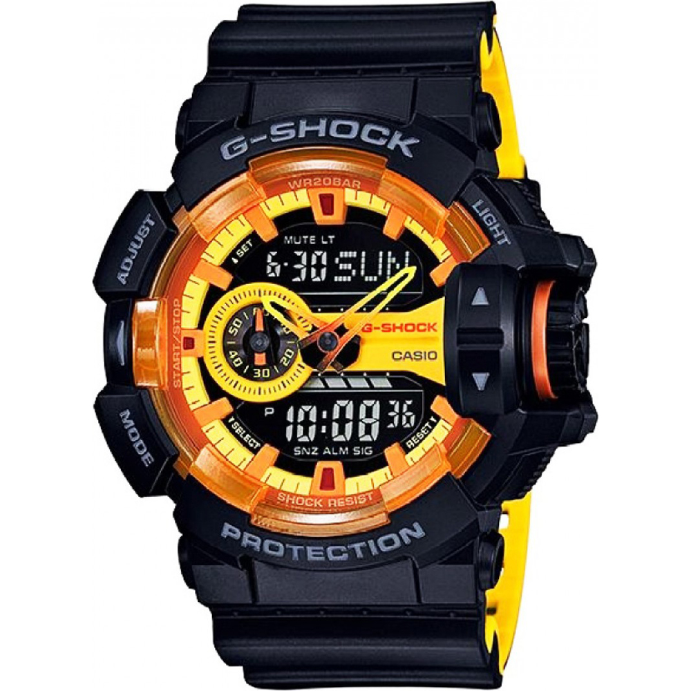 Montre G-Shock Classic Style GA-400BY-1A Rotary Switch