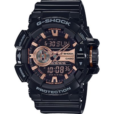 Montre G-Shock Classic Style GA-400GBX-1A4 Rotary Switch