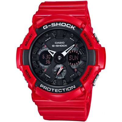 Montre G-Shock GA-201RD-4A Solid Red