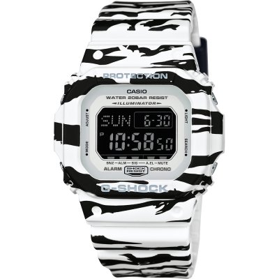 Montre G-Shock Classic Style DW-D5600BW-7 Team Zebra