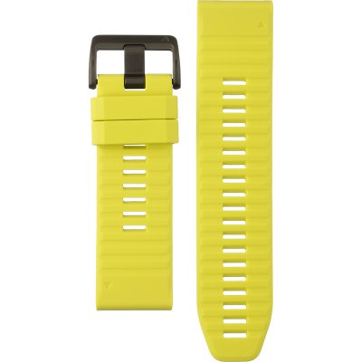 Garmin Bracelet QuickFit 22mm Silicone Jaune / Graphite Accessoires montres  : Snowleader