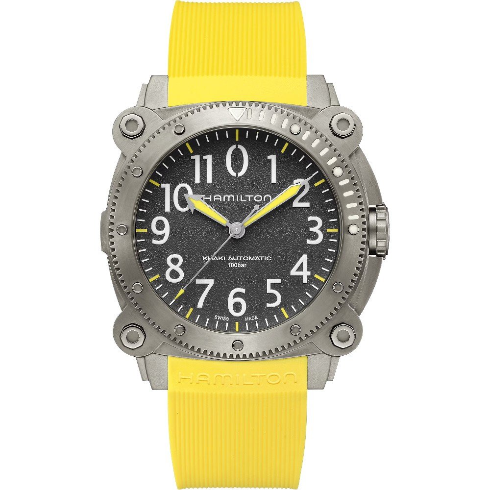 Montre Hamilton Navy H78535380 Khaki Navy BelowZero Titanium