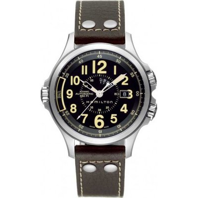 montre Hamilton Navy H77565533 Khaki GMT