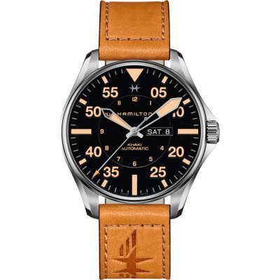 Montre Hamilton Aviation H64725531 Khaki Pilot