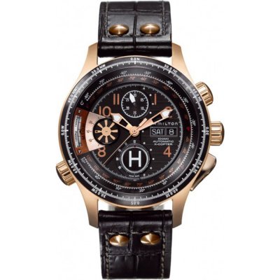 montre Hamilton Aviation H76646533 Khaki X-Copter