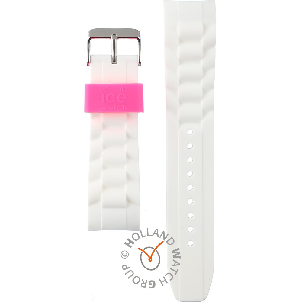 Bracelet Ice-Watch Straps 004973 SI.WP.B.S.11 ICE White