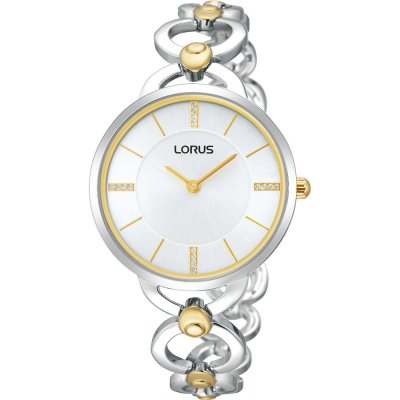 Lorus Watch Time 2 Hands Lady Trend Bicolor RRW09EX9