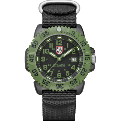 Luminox Watch Time 3 hands Navy Seal Colormark Time Military A.3041