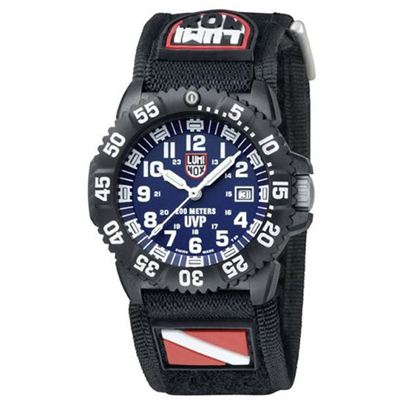 Luminox Watch Time 3 hands Scott Cassell A.3954